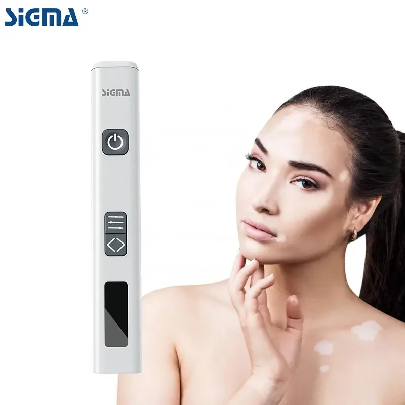 SIGMA Wand Max 33mW Mini 308nm UV Light Therapy Device Spot Vitiligo Treatment Lamp