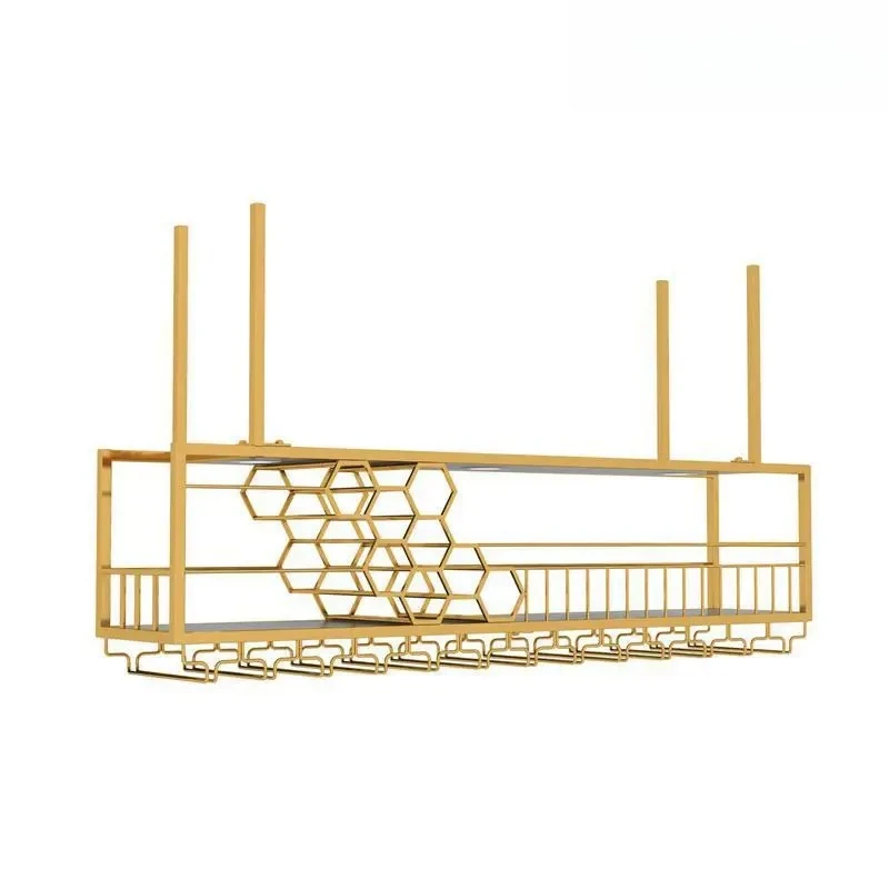 

Подвесная полка для хранения в ресторане, железная подвесная полка для вина из кованого бара, подвесная полка для розлива чашек