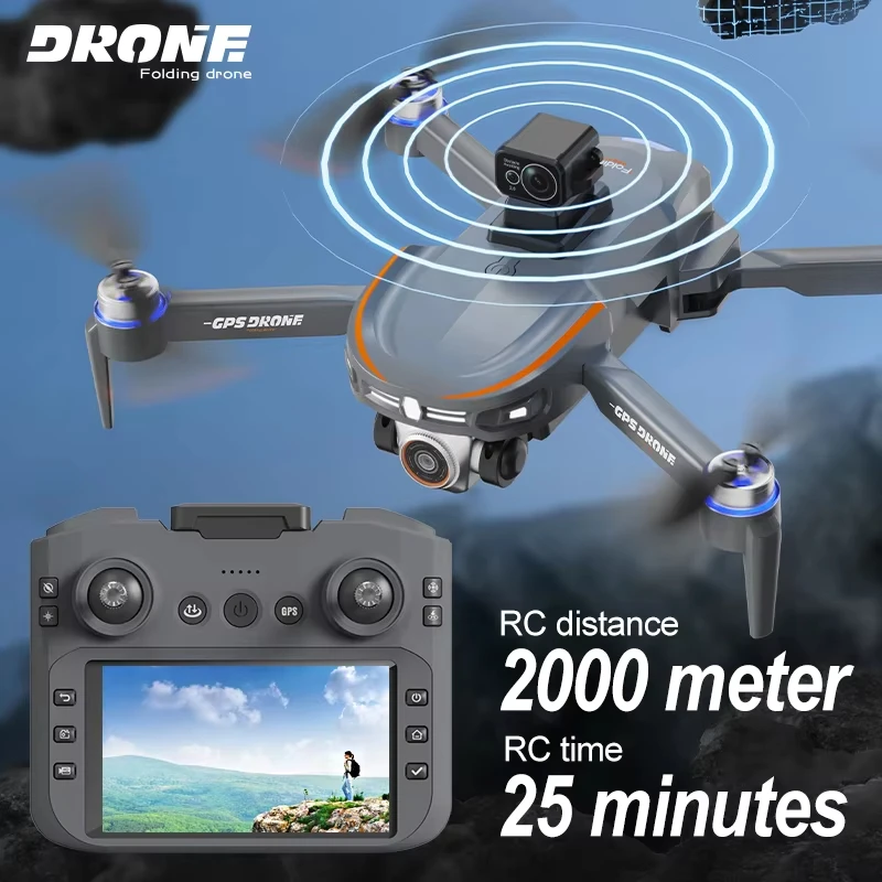 2024 S28 Professional Drone Long Range Flight Battery Quadcopter 4K HD Wifi Dron Aerial Photography Obstacle Avoidance Toy