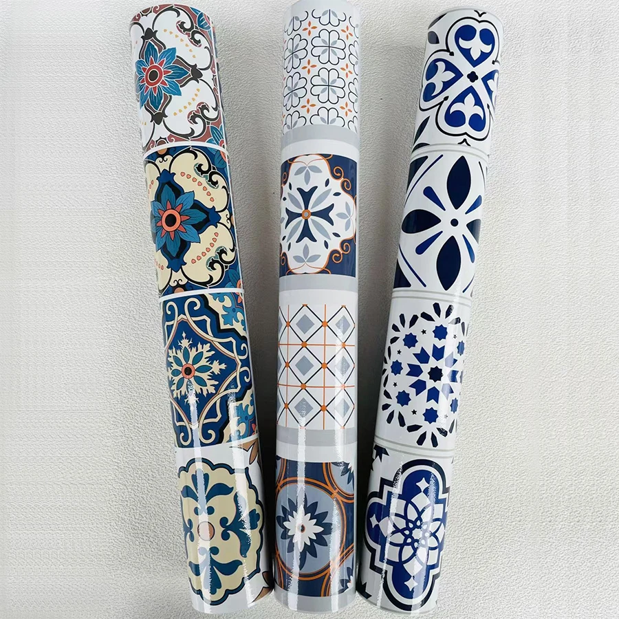 

Мозаичные обои в богемном стиле, ремонт кухонной мебели, самоклеящаяся керамическая плитка, обои ПВХ