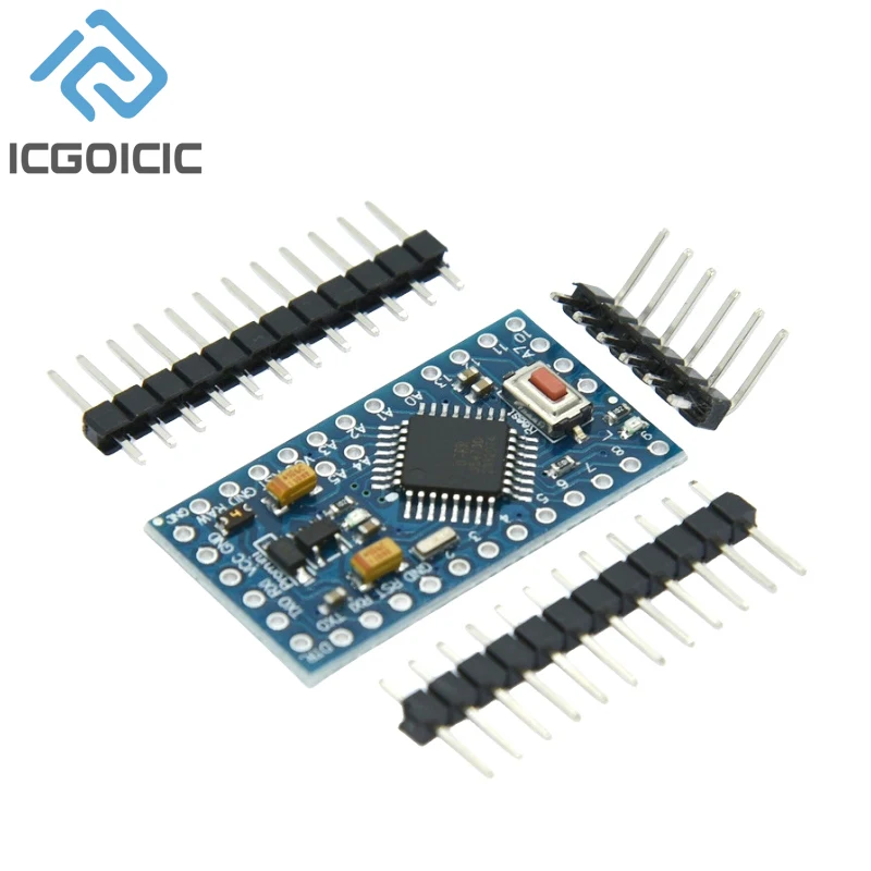 Pro Mini 328 Mini 3.3V/8M 5V/16M ATMEGA328/PB ATMEGA328P-AU 3.3V/8MHz 5V/16MHZ for Arduino