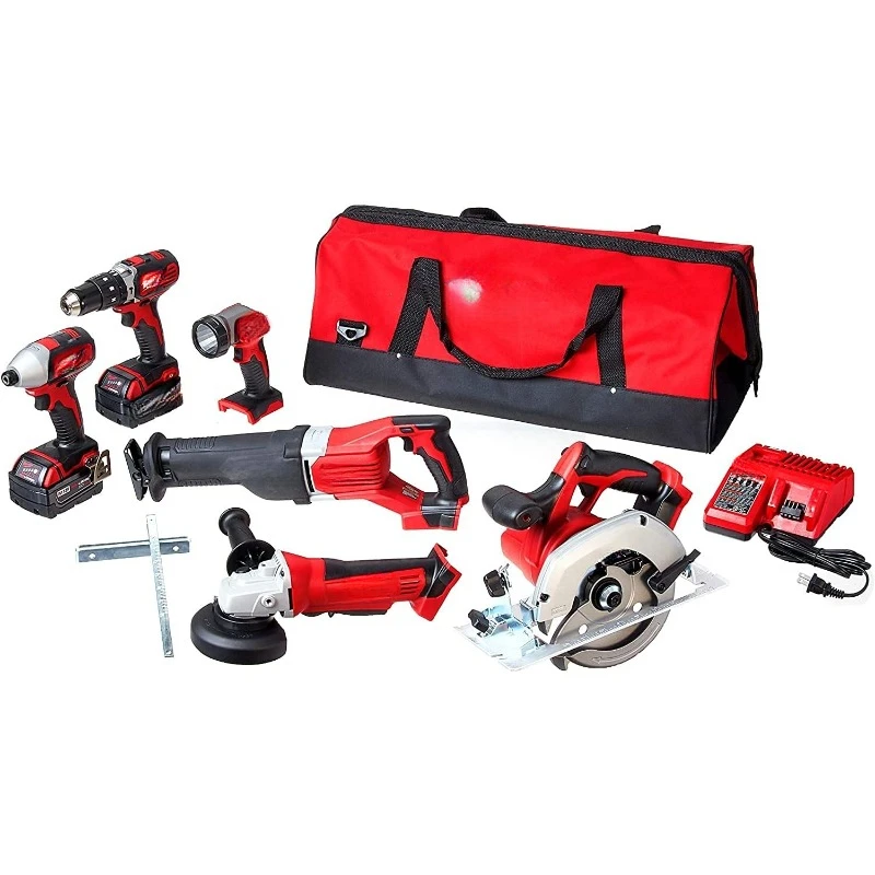 M18 Cordless LITHIUM-ION 6-Tool Combo Kit (2696-26)