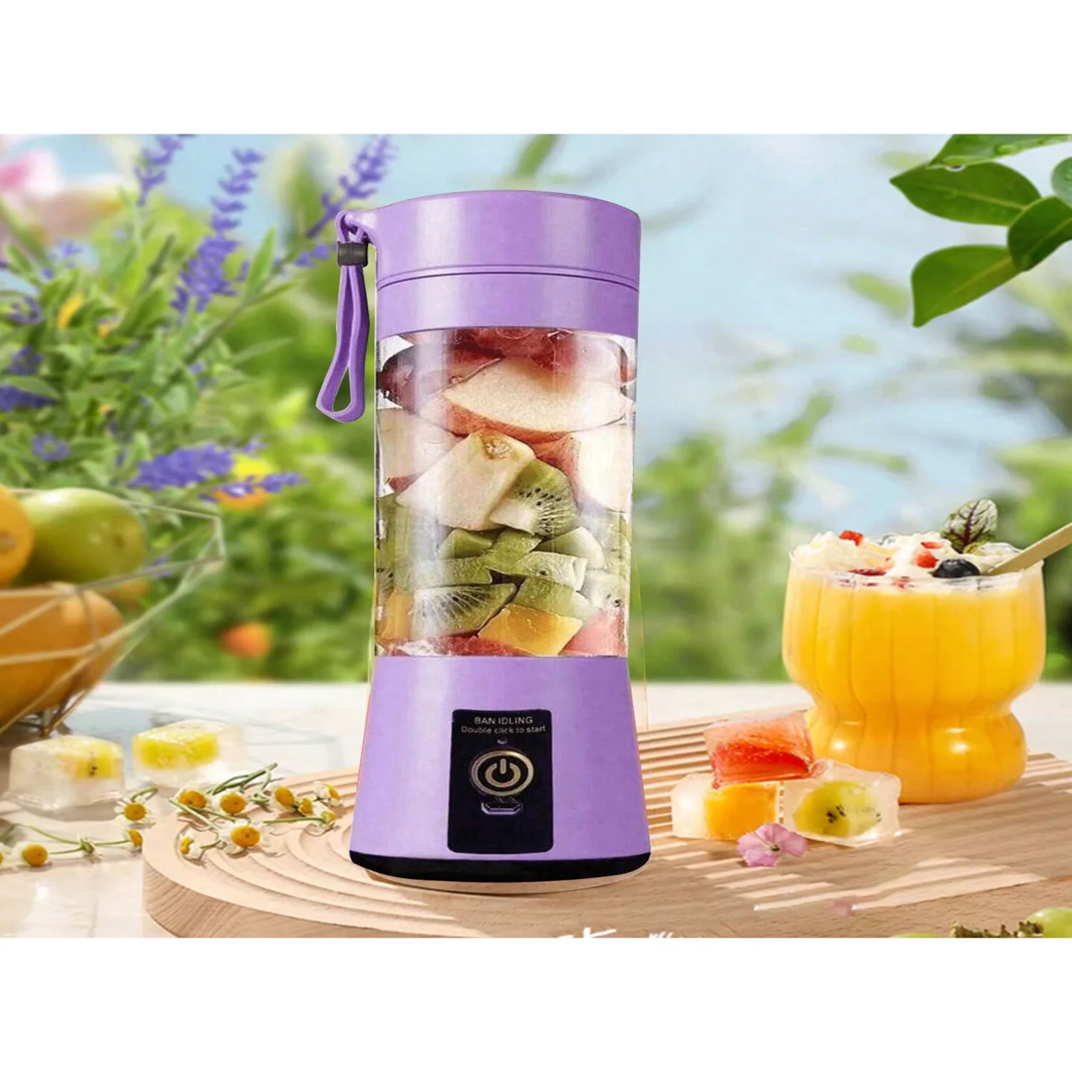Персональный портативный блендер, мини-блендер для сока, USB перезаряжаемый блендер небольшого размера для смузи и коктейлей, мини-соковыжималка, чашка Trave