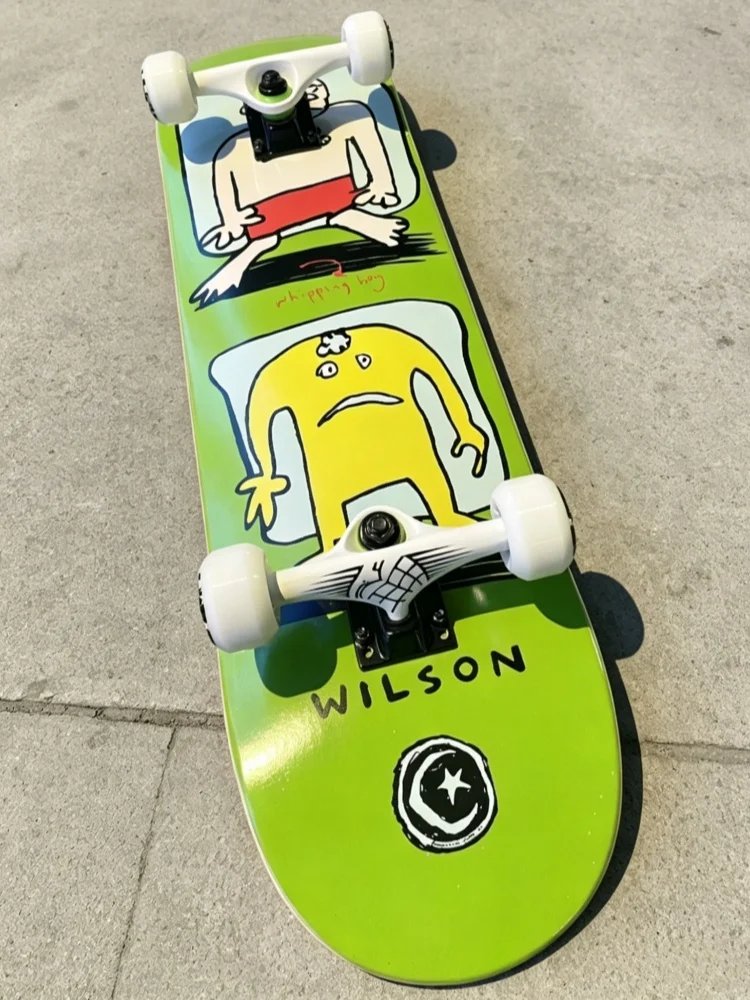

Brand Discount Foundation Skateboard 8 in Double Kick Skateboard Maple Double Concave Deck Longboard Complete Street Skateboard