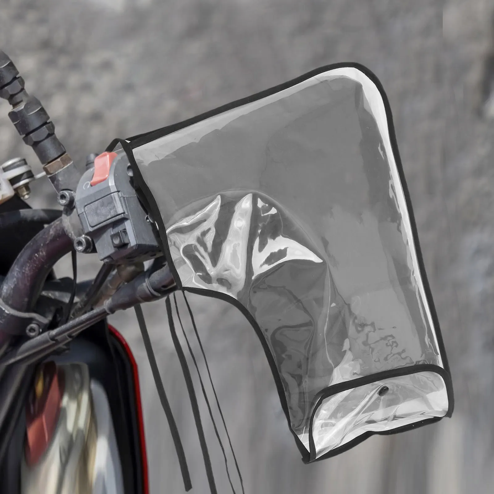 

1Set Motorcycle Handlebar Mittens Thick Warm Waterproof Winter Hand Grip Sleeve Protector for Bike Scooter Motorbike