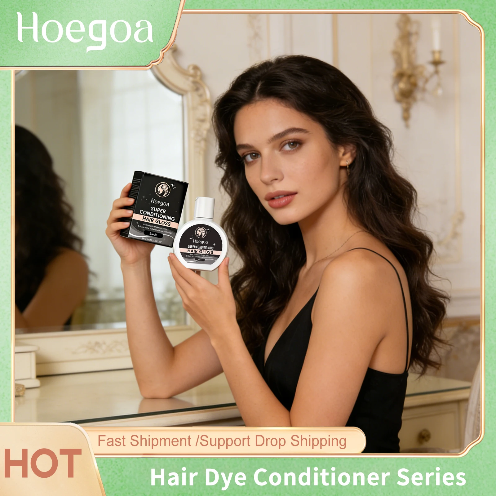 

Hoegoa Hair Dye Care Conditioner Moisturizing Damaged Strengthening Roots Nourish Smoothing Hair Growth Healthier Conditioners