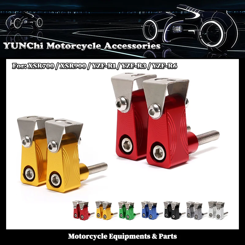 

Motorcycle Lower Fork Spotlight Holder Lights Lamp Mounting Bracket For YAMAHA XSR700 / XSR900 / YZF-R1 / YZF-R3 / YZF-R6
