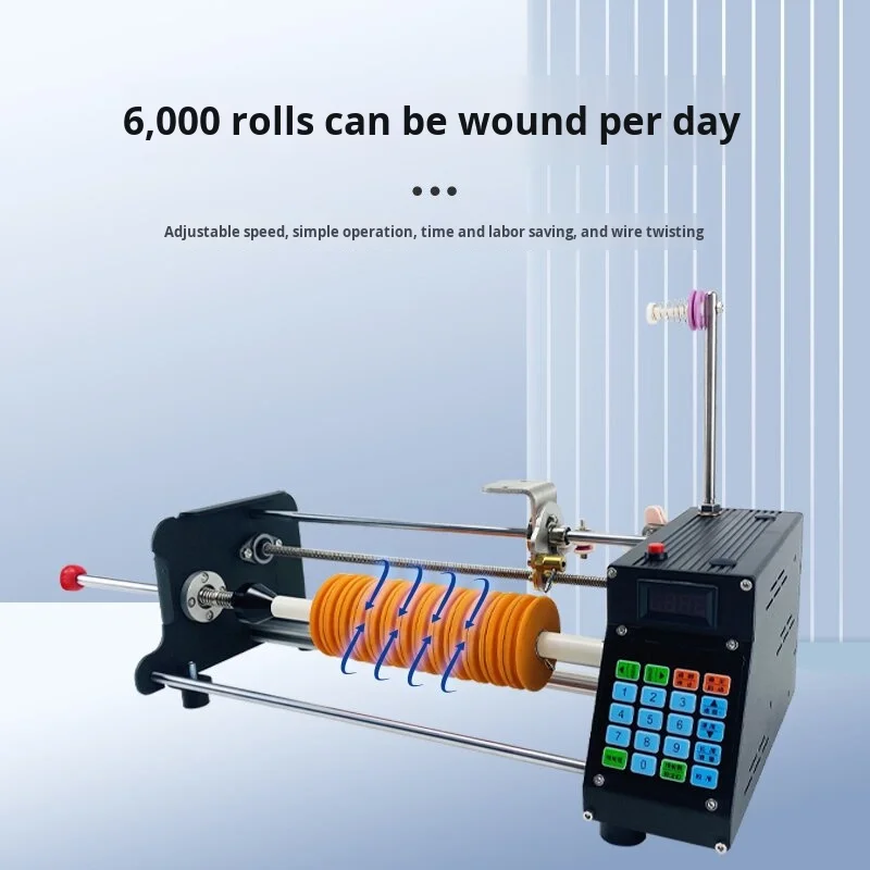 Intelligent  Automatic Fishing Line Winding Machine - Mainly Used for Winding Fishing Lines. CE-certified Winding Machine.