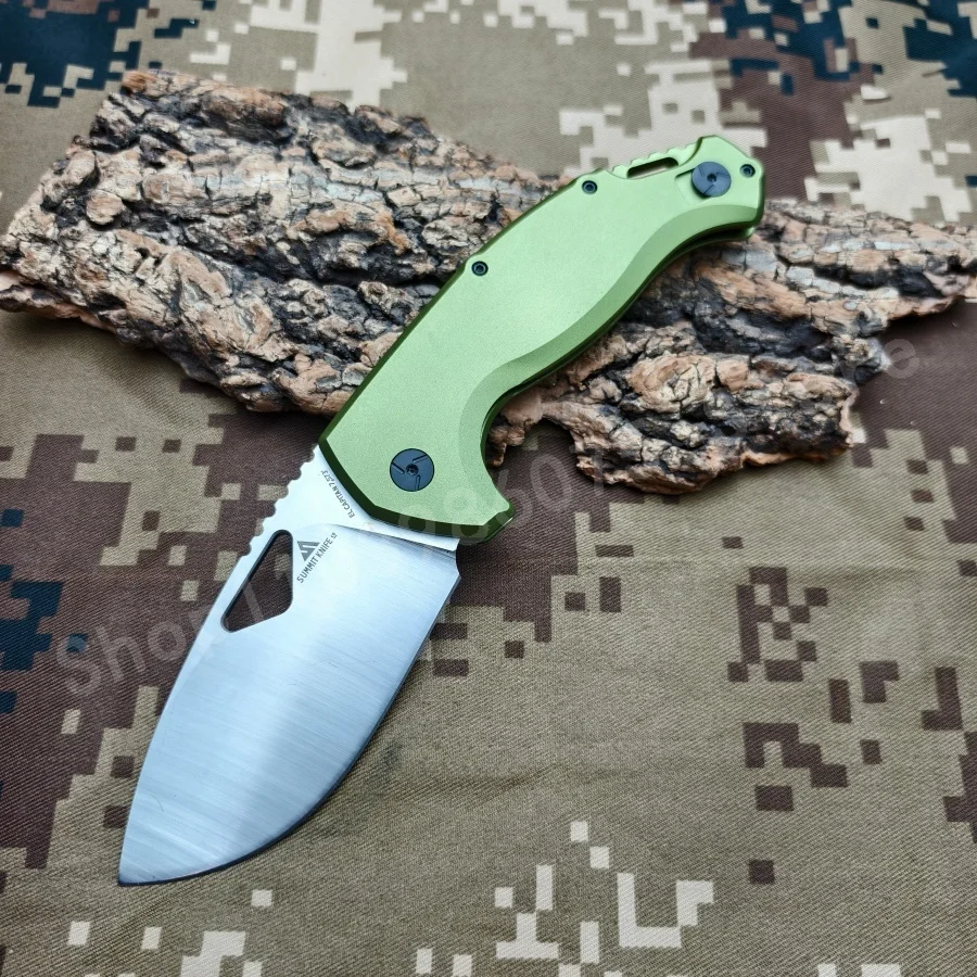

Складной нож SK02, прочный, зеленый, для кемпинга, походов, повседневного использования, экстренных ситуаций, практичный, для мужчин, в подарок