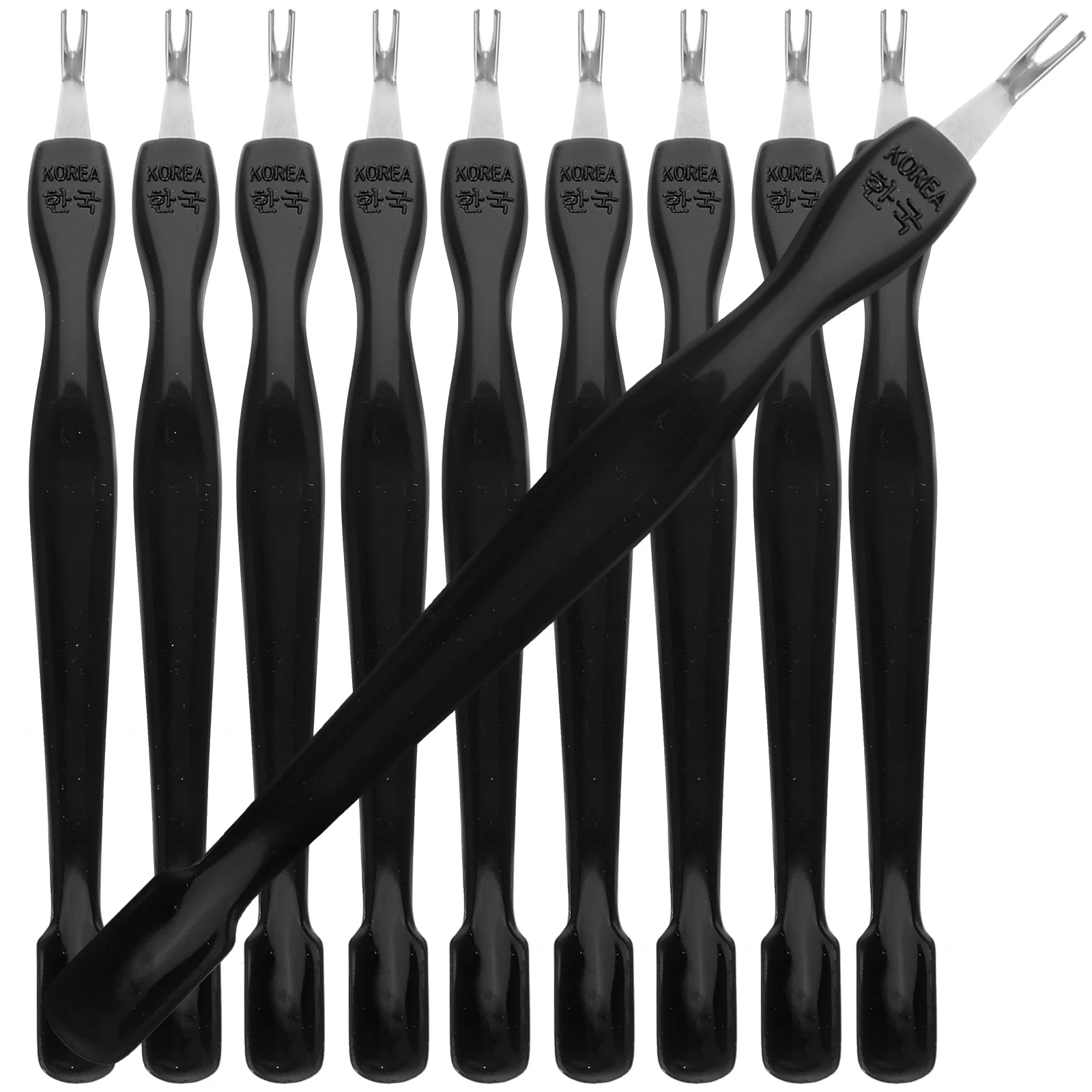 10 Pcs Cuticle Trimmer Stainless Steel Pusher Remover Tool Nail Manicure Tools Metal for
