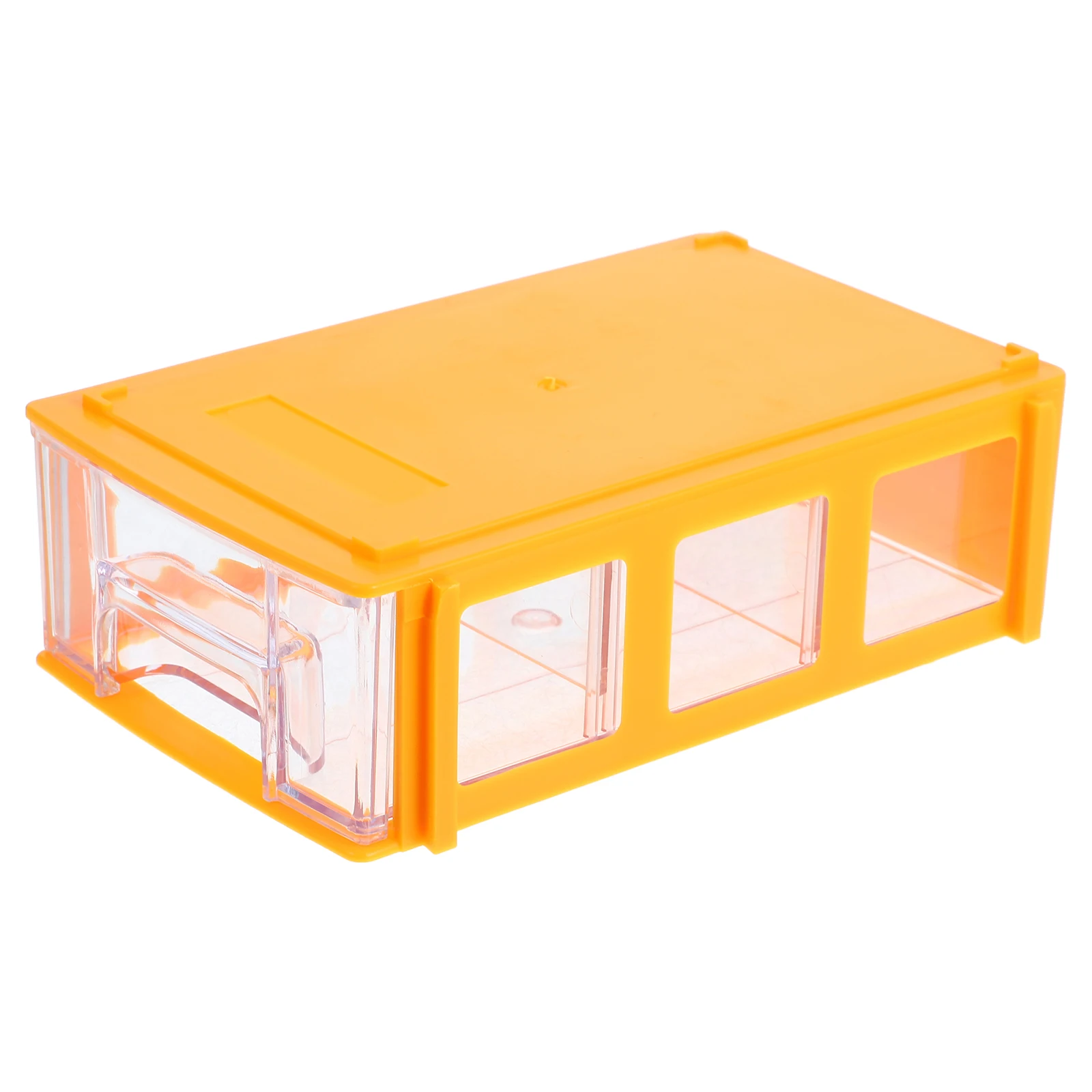 

Drawer Parts Box Clear Plastic Storage Containers Craft Storage Box Stationery Office Desktop Organizer Hardware Modular Drawer