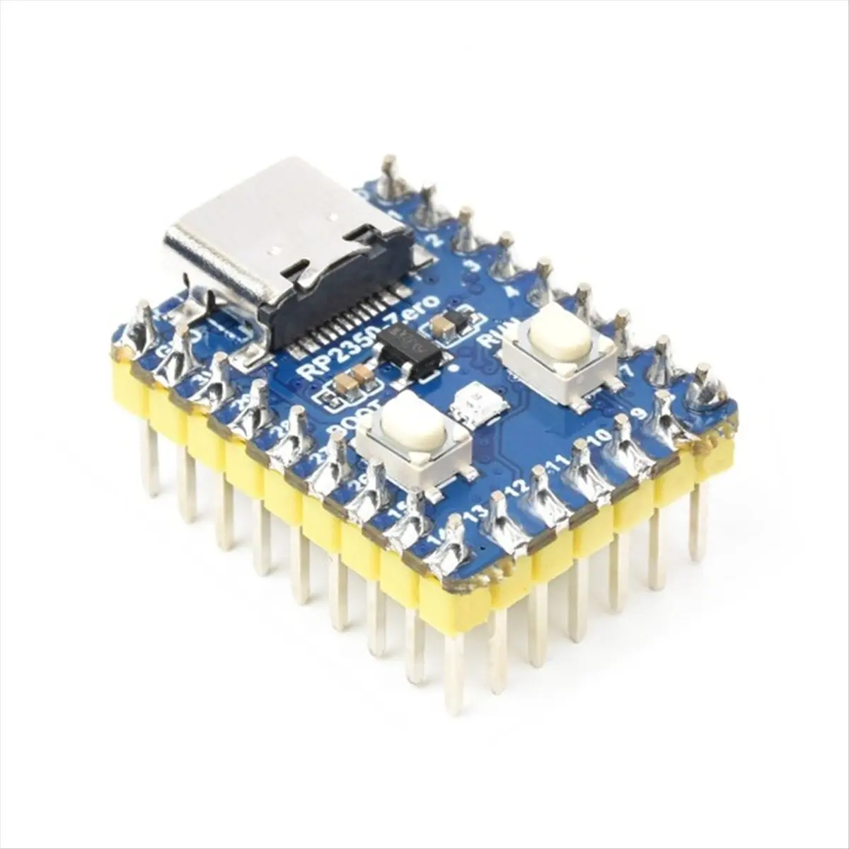 HAPPYDAY~ RP2350-Zero Mini Development Board Microcontroller Development Board Based on for RP2350A Soldered Pin