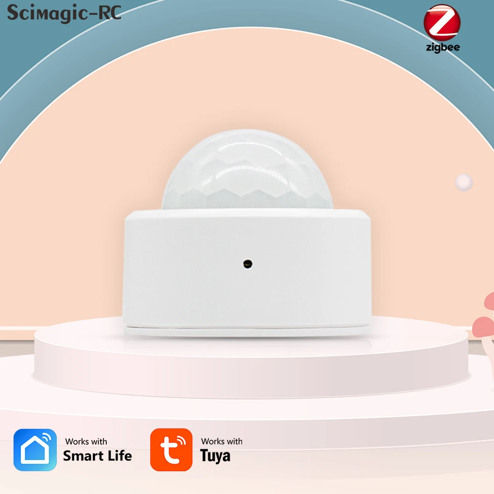 

Mini Tuya Zigbee Human Motion Sensor Smart Home PIR Motion Sensor Detector Works With Alexa Google Home gateway