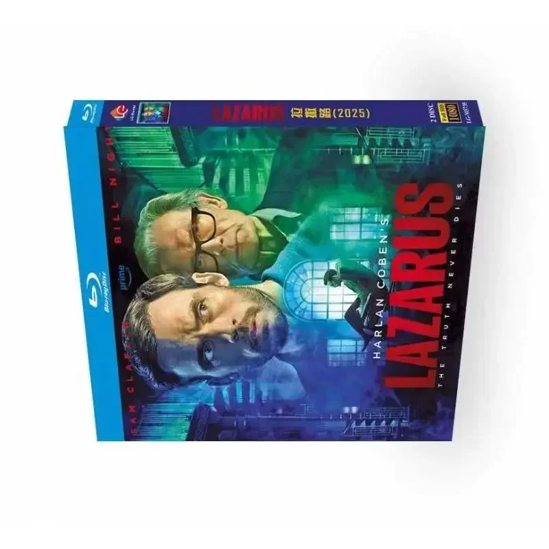 Lazarus (2025) 2-Disc All Region New Sealed Box Set In Stock Blu-ray disc
