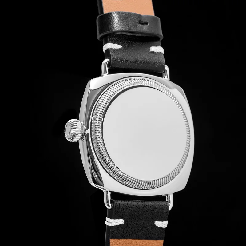 THORN Men Quartz Watch 36MM Square Wristwatch 100M Waterproof Sapphire Mirror VD78