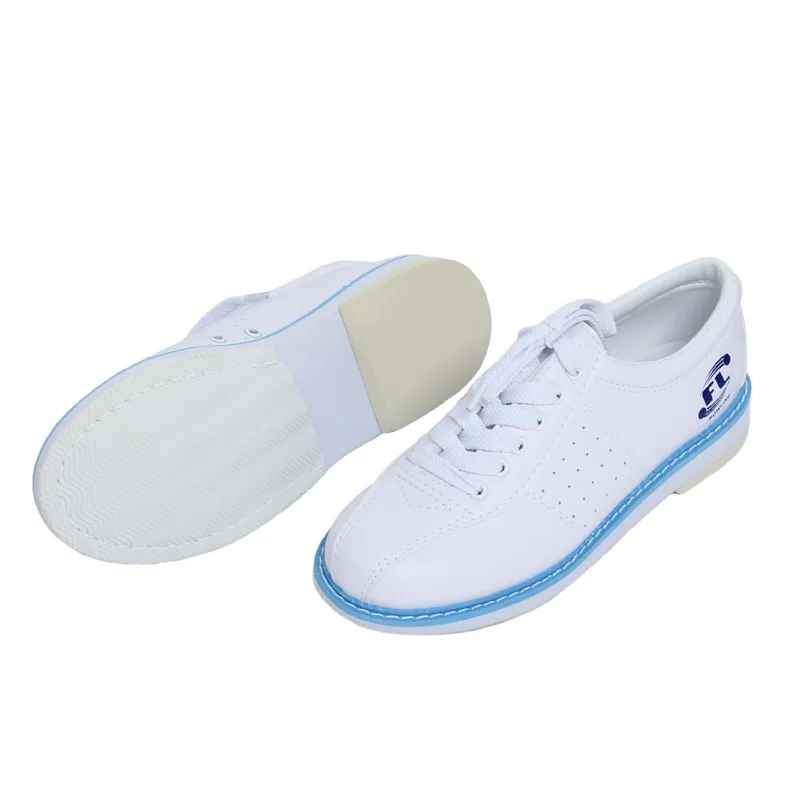 White Bowling Shoes For Men Sports Unisex Beginners Bowling Women Shoes Vogue Sneakers Sports Goods Entertainmen
