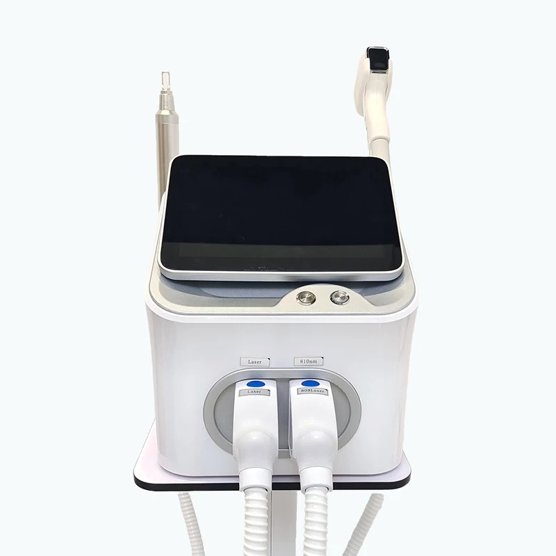 2026 4000W New 2-in-1 Soprano Titanium Ice Platinum Diode 755 808 940 1064nm Multifunctional Device, Suitable for Freckle Remova
