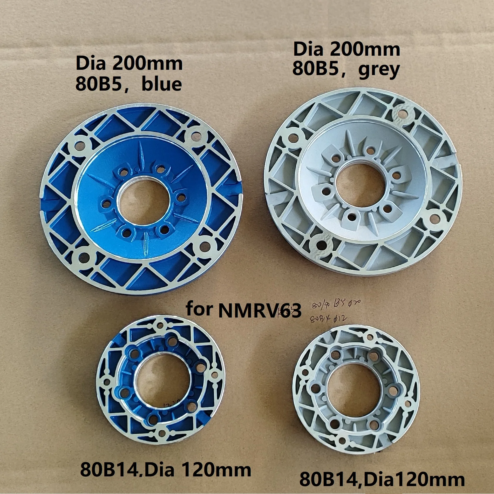 

CHENYUE Input Flange 71B5 71B14 80B5 80B14 90B5 90B14 for Worm Gearbox Speed Reducer Gear Motor NMRV63 NMRV063 RV63 RV063