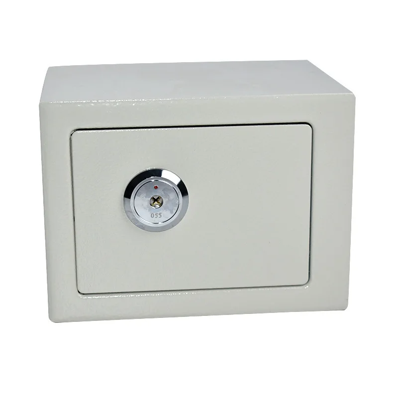 T17 Home Office Small Key Lock All Steel Anti-theft and Anti-skid Safe Deposit Box Storage Box Into The Wall