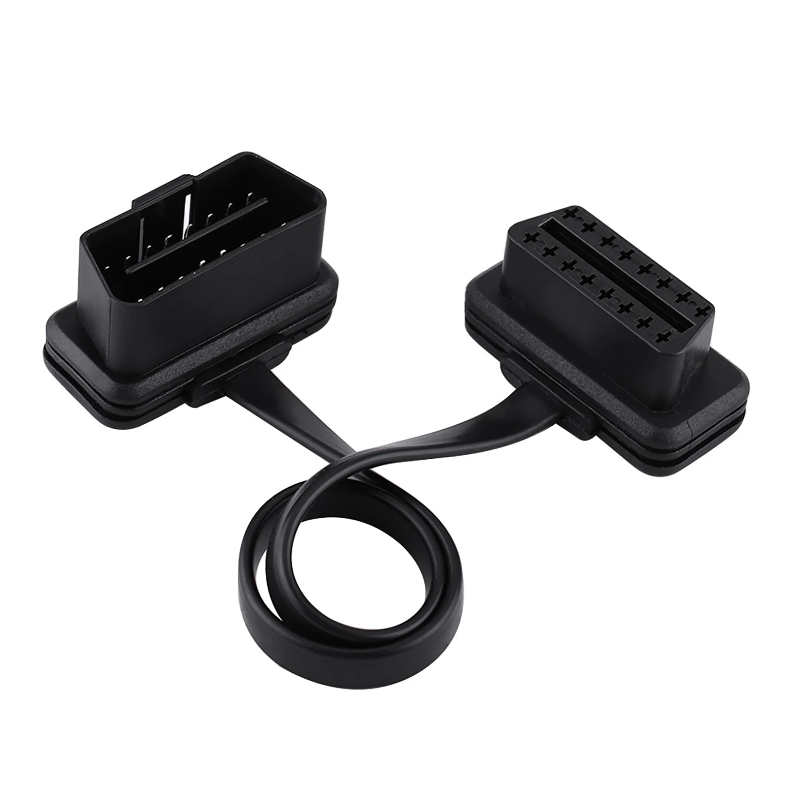 

16-контактный Удлинительный кабель OBD2 штекер-гнездо Автомобильный сканер Удлинительный кабель соединитель 30/60/100 см