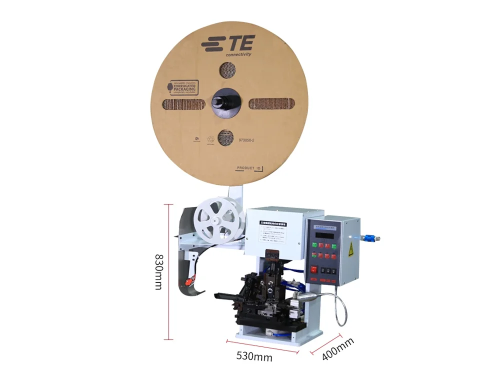 Fio automático completo da máquina de friso terminal de descascamento HR-2000
