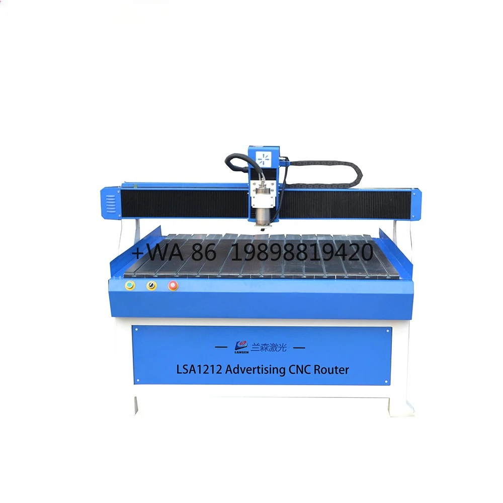 Processing for Advertising Engraving and Milling on Metal PVC Wood Acrylic Board Carving CNC Router Machines Multi-Material