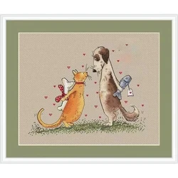 ZZ9933 For Needlework Kit NOT PRINTED Cross stich Painting Set Cross Stitch Kits Cross-stitch Embroidery Set Stitch Kits Cross