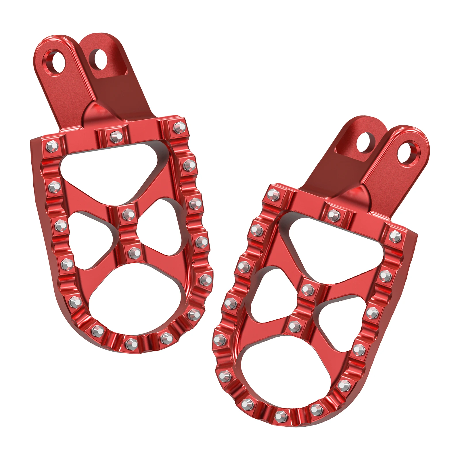 NICECNC Für Honda XR650L 1993-2025 Motorrad CR80R CR85R XR250R XR400R XR600R XR650R Fußrasten Fußstützen Pedale – Detail 16