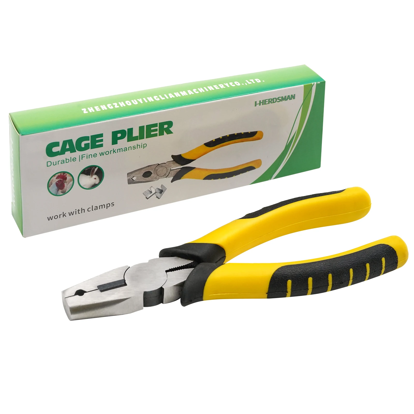 Pet Cage Installation Pliers Nails Chicken Quail Bird Rabbit Animal Cage Repair Clamp P Bayonet Nail Poultry cage accessories