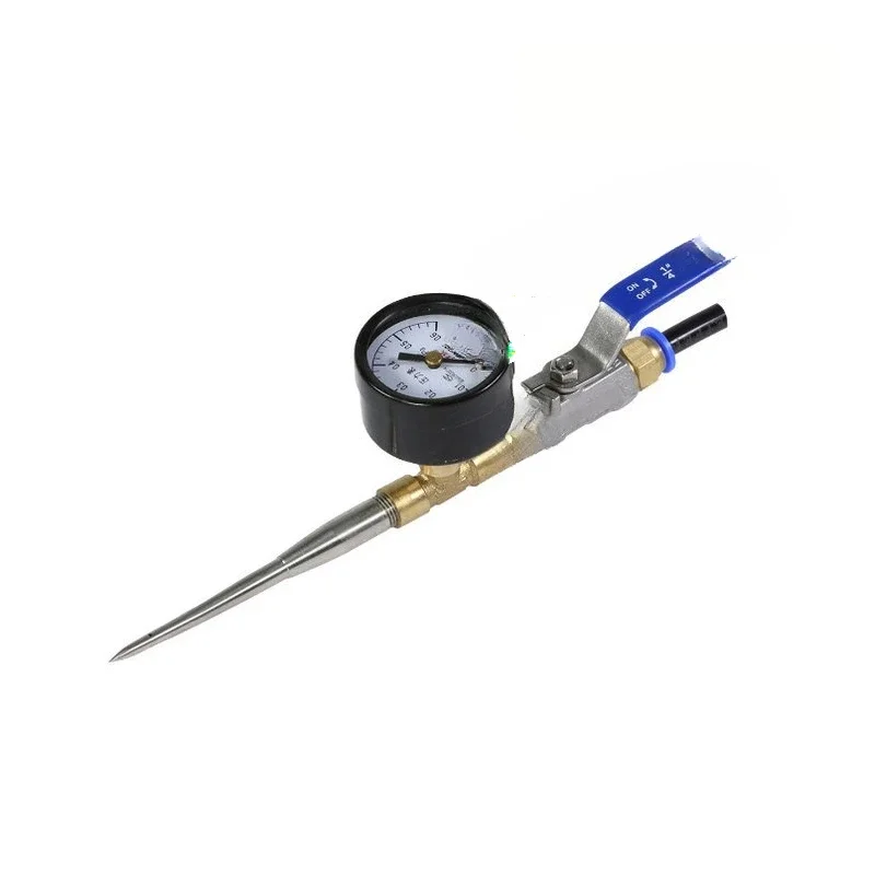 HDPE sealing test needle for geomembrane, stainless steel leak detection device, plastic welding detection tool