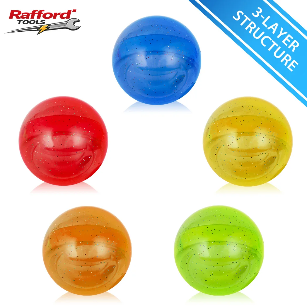 Rafford 3-Layer Park Golf Ball High-Rebound Outdoor Practice Ball for Beginners, 5 Colors, 1PC