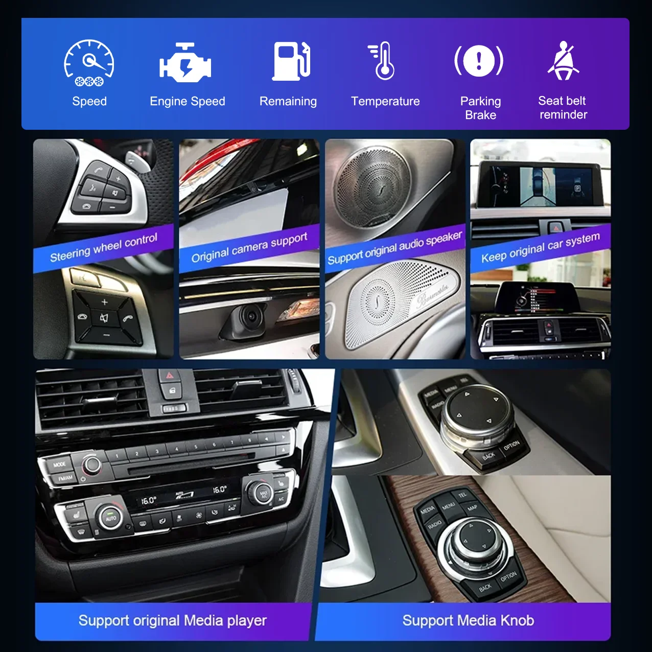 Reproductor Multimedia Android 14 Carplay para coche Audi A6 C7 A7