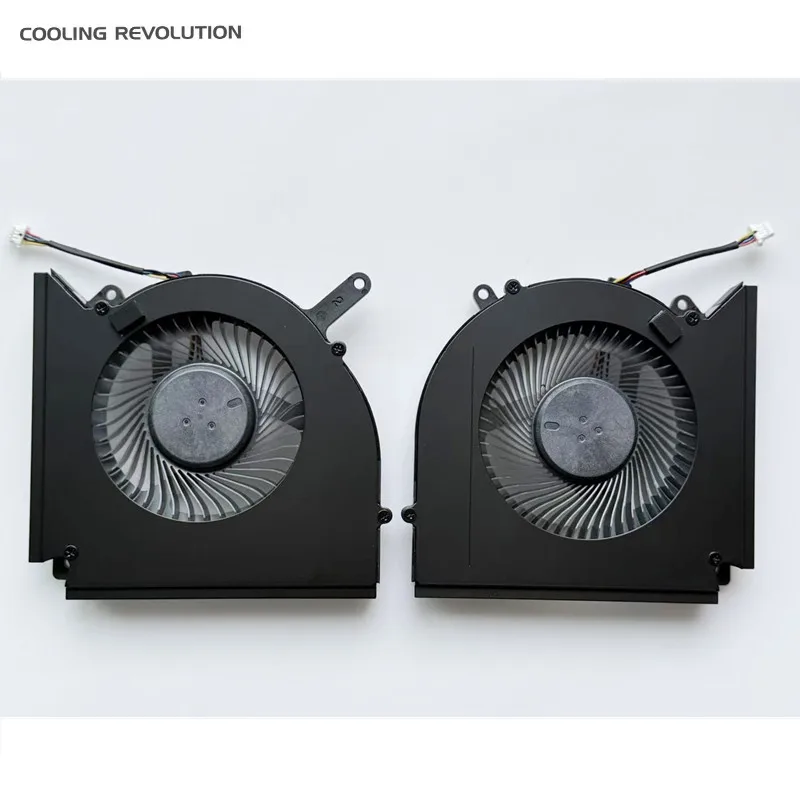 New Original Laptop CPU GPU Cooling Fan For MSI Titan 18 HX A14V A14VIG MS-1822 PABD18010SH 0.6A 12VDC N518 N519 E3380150/10B22