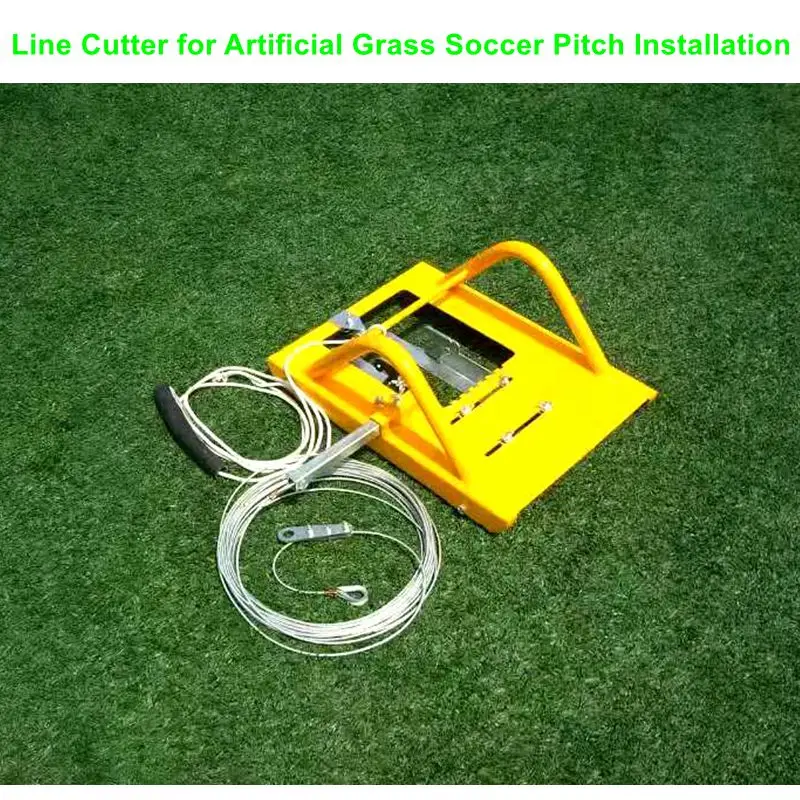 Soccer Grass Line Cutter for Artificial Turf Installation White Grass Marking Line