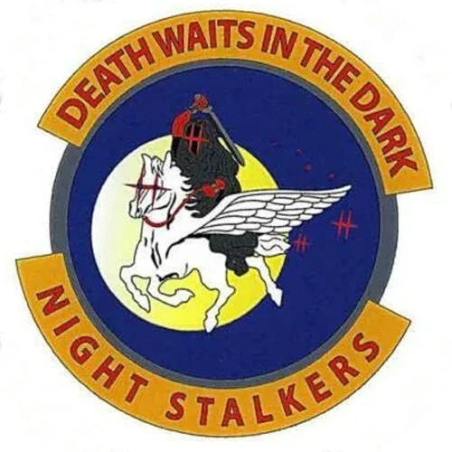 

Death Waits In The Dark US Army 160th SOAR(A) Night Stalkers T Shirt New 100% Cotton Short Sleeve O-Neck T-shirt Casual Mens Top