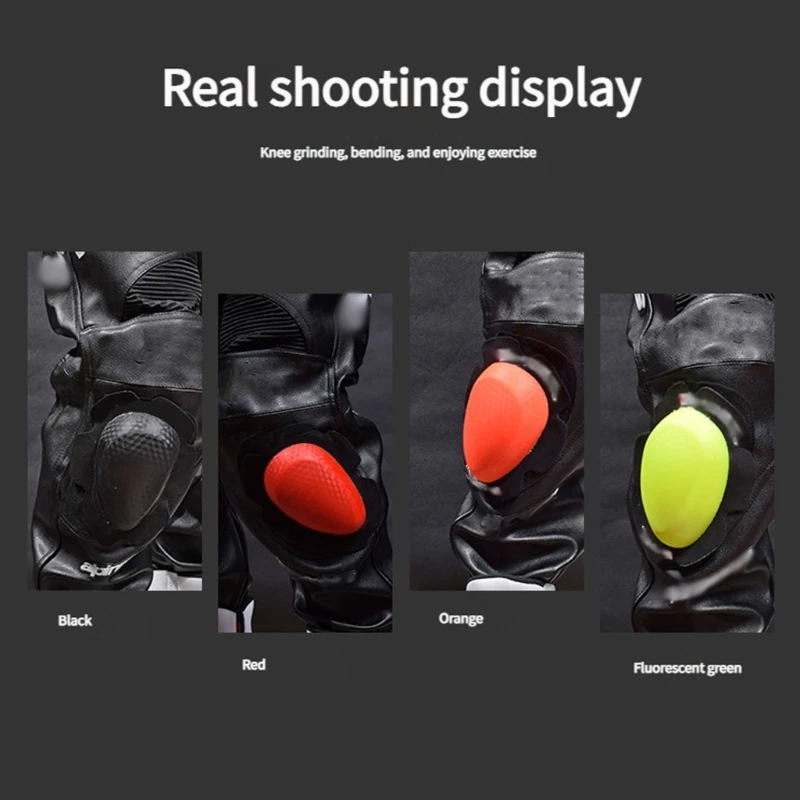 0XXD 2pc Slider Bending Grinding Knee Bag Motorcycle Knee Pads Shock Absorption