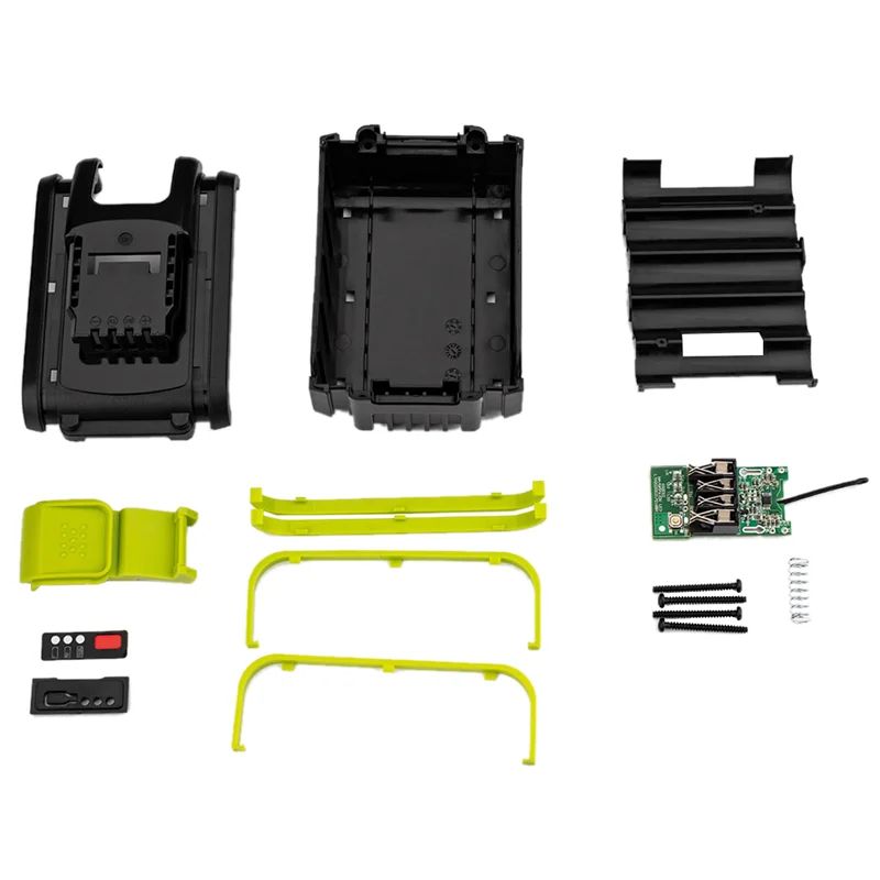 

T24C Battery Plastic Case+Protective Board For Worx 10-Core 20V Lithium Battery Kit With Battery Display