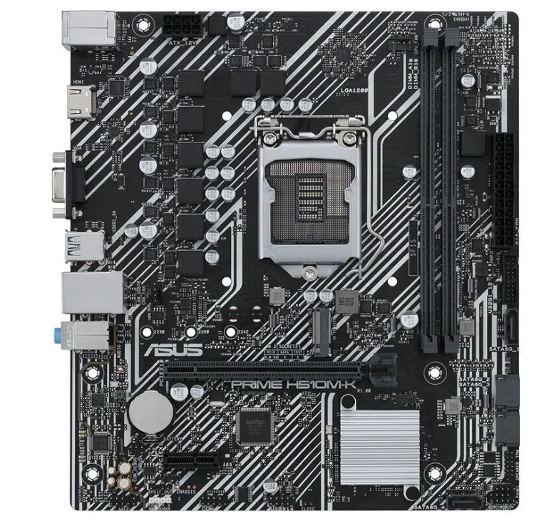 New PRIME H510M-K Motherboard with LGA 1200 64GB