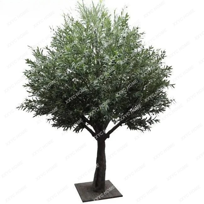 

L simulation large olive tree ornaments, commercial scene area greening, large olive trees Artificial decoration