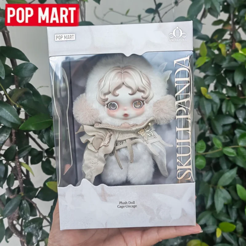 

POP MART SKULLPANDA Серия Cage Uncage: Слепая коробка с виниловой фигуркой-кулоном, оригинальная коллекционная игрушка-сюрприз для любителей аниме