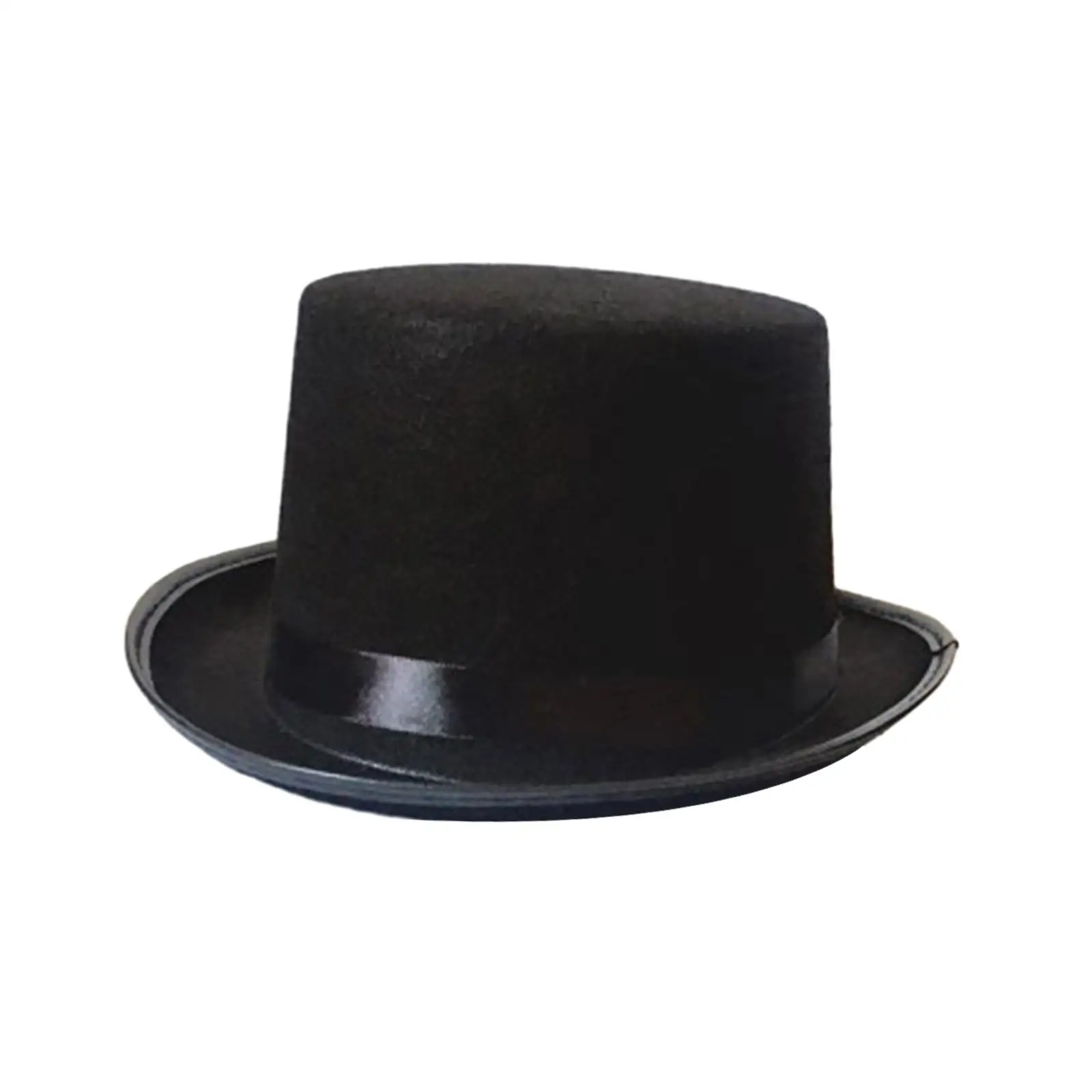 Adult Top Hat Victorian Magician Fancy Dress Accessory Costume Part Hat for Costume Parties Halloween Stage Performances