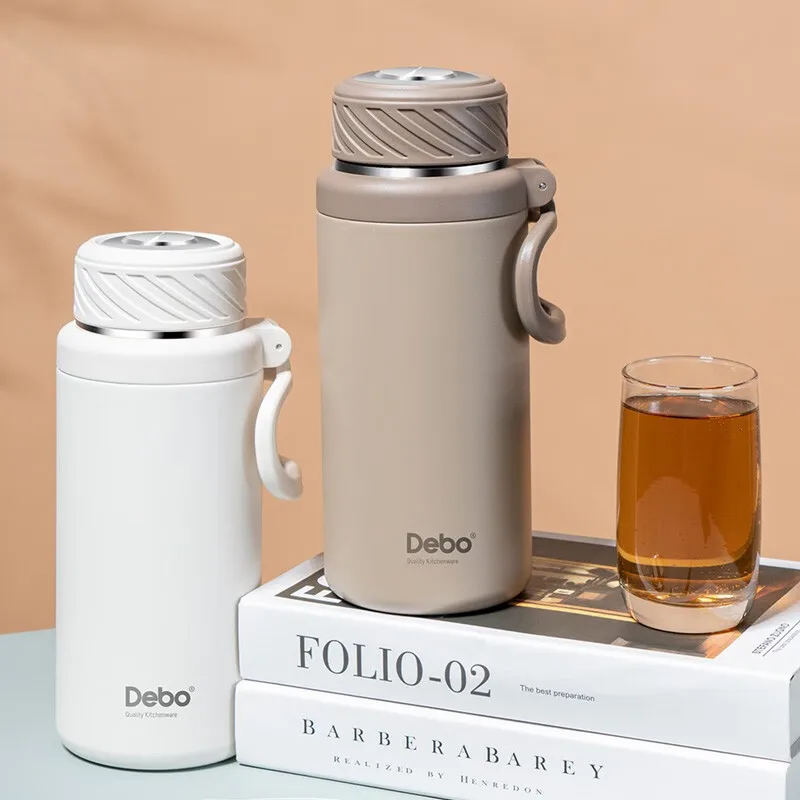 DeBo Vacuum Insulated Stainl Steel Large Capaci Water Cup DK02 for Men And Women L Capaci Long-lasting Thermal Insul...