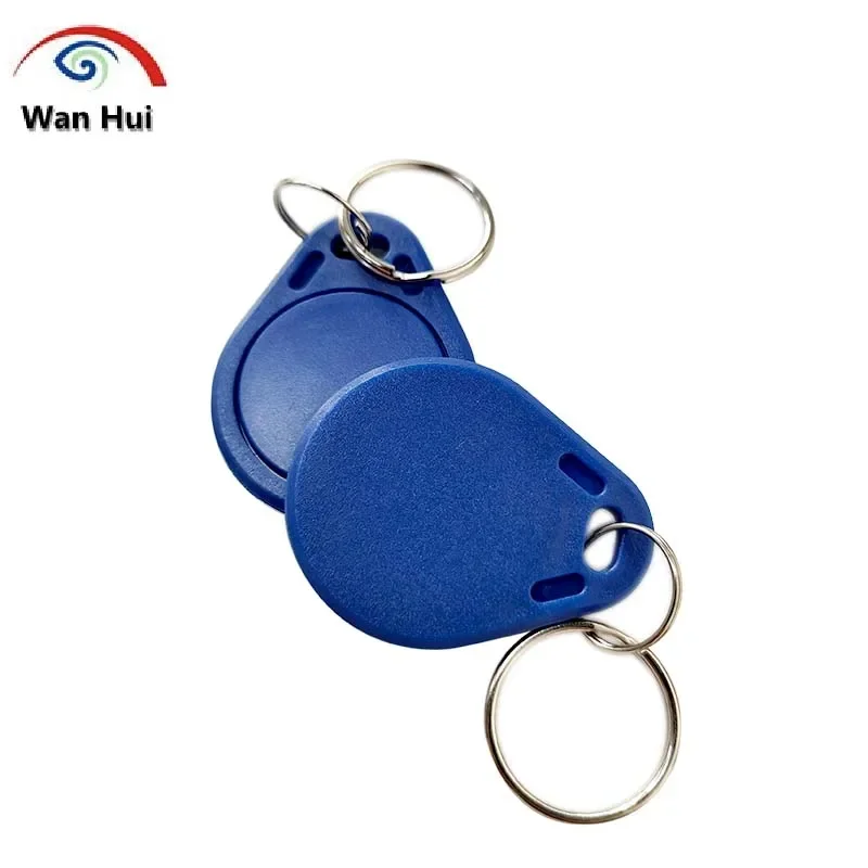 10Pcs UID IC Card NFC Tag 13.56 MHz RFID Keychains HF for S50 Block 0 Rewritable Copy Blank NFC метка llavero porte clé