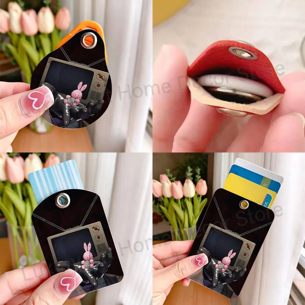 K-Kim S-Soleum GSGW Custom Access Card Case Leather Card Holder Transportation Card Case Gifts