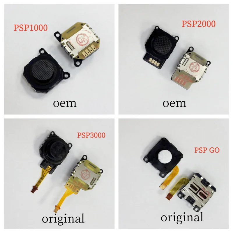 1 pezzo di ricambio per PSP GO 1000 2000 3000 3D Stick analogico per PSPgo/PSP1000/PSP2000/Psp3000 Modulo Joystick