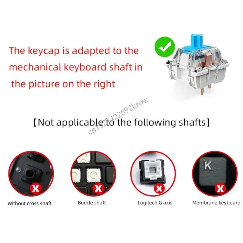 

R9CB Механическая клавишная клавиша 123PCS OEM Profile Dye Сублимация для крышки ключа для Cherry MX DZ60/GK64/TKL87/96