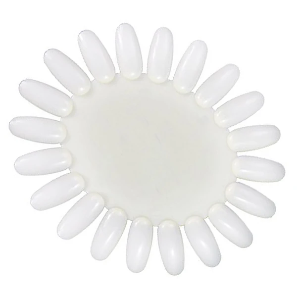 

1 шт. портативный дисплей для дизайна ногтей в форме подсолнуха, тренировочная колесная доска с акриловым УФ-гелем, накладные ногти