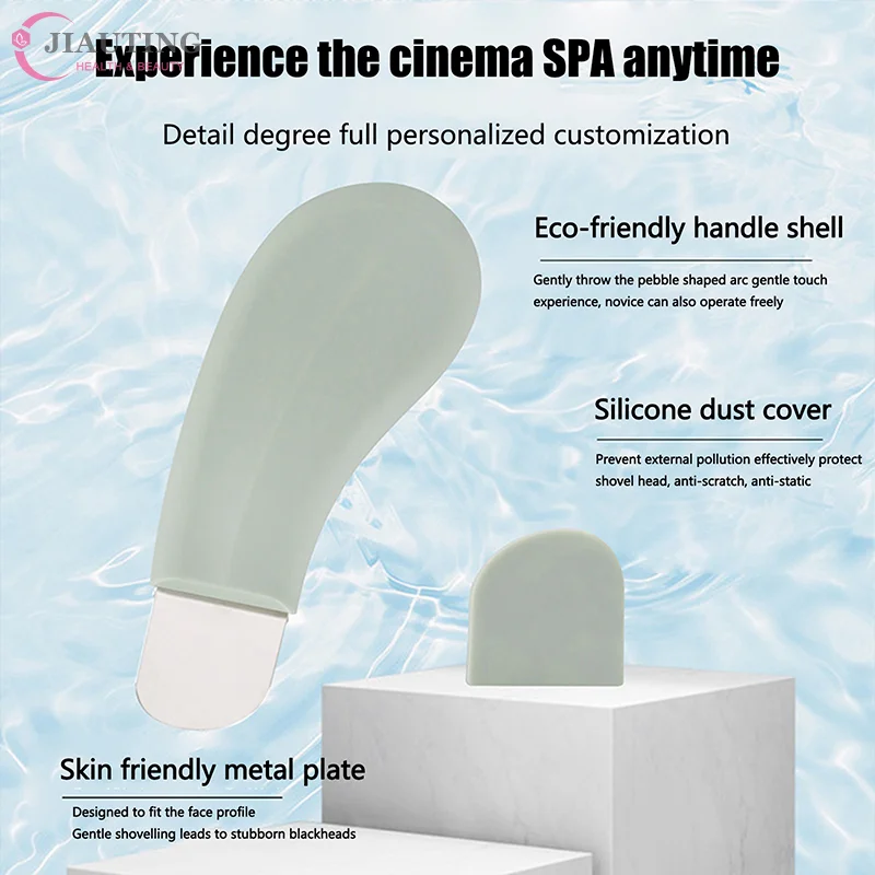 1 pz professionale naso pulizia profonda punti neri brufolo strumento di rimozione spatola viso esfoliante poroso detergente corpo cura della pelle bellezza