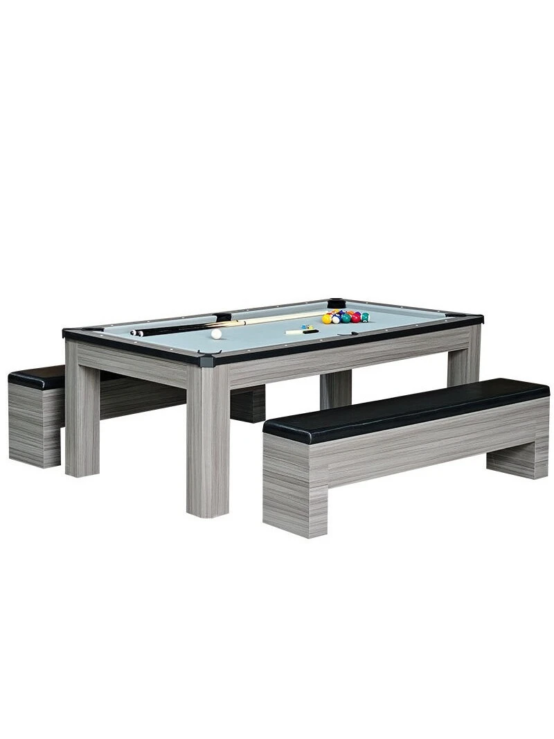 Functional billiard table indoor table for adults and children Table tennis table with stool
