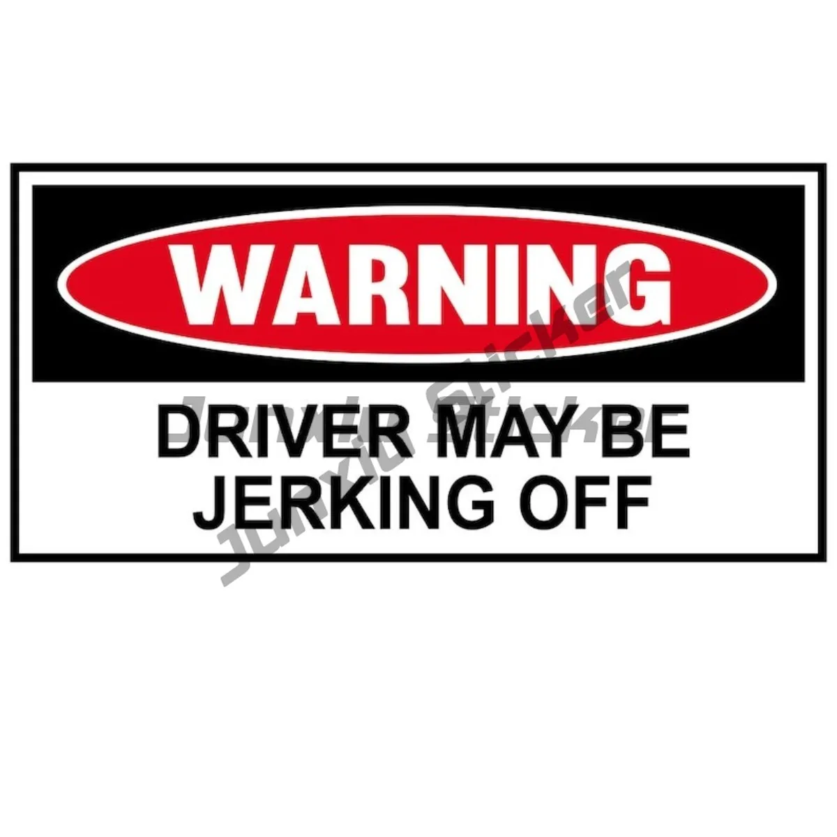 

Warning Driver May Be Jerking Off Funny Vinyl Decals Laptop Water Bottle Mobile Sticker Birthday Gift Funny Stickers